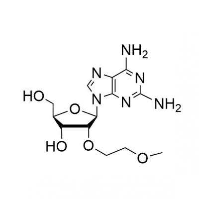  CAS   256224-13-2  2-AMINO-2'-O-(2-METHOXYETHYL)ADENOSINE