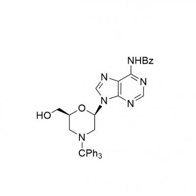  CAS   956139-16-5   N6-Benzoyl-7'-OH-N-trityl Morpholino adenosine