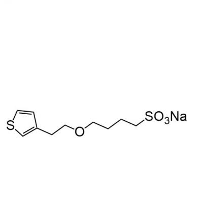 CAS    701917-11-5     1-Butanesulfonic acid, 4-[2-(3-thienyl)ethoxy]-, sodium salt (1:1)