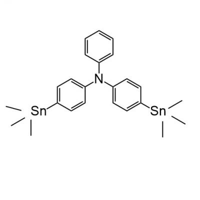 CAS  2408207-49-6     N-phenyl-4-(trimethylstannyl)-N-(4-(trimethylstannyl)phenyl)aniline