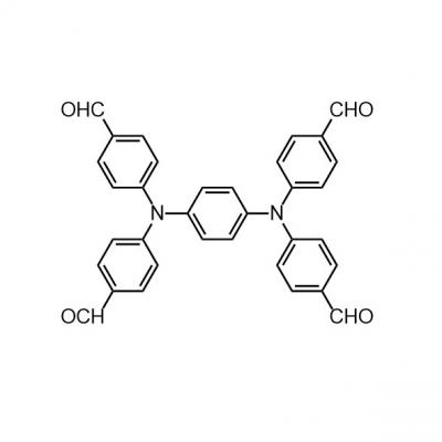 CAS   854938-59-3    Benzaldehyde, 4,4',4'',4'''-(1,4-phenylenedinitrilo)tetraki