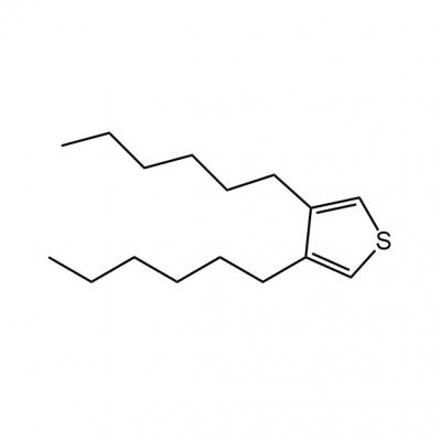 CAS   122107-04-4     	3,4-Dihexylthiophene