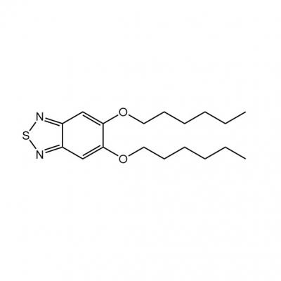 CAS    1190978-93-8     	5,6-bis(hexyloxy)benzo[c][1,2,5]thiadiazole