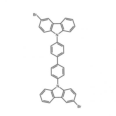 CAS    848086-93-1     	4,4'-bis(3-bromo-9H-carbazol-9-yl)-1,1'-biphenyl