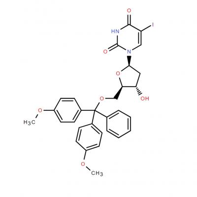 CAS   104375-88-4     	5'-O-(DIMETHOXYTRITYL)-5-IODO-2'-DEOXYURIDINE