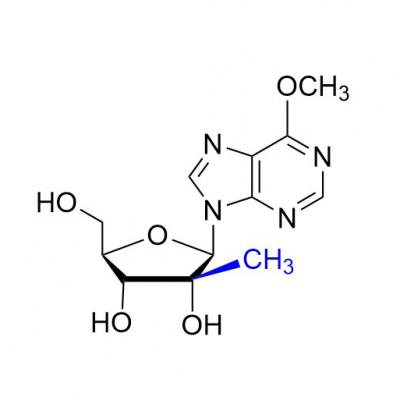 CAS     565450-78-4   6-Methoxy-9-(2-C-Methyl-beta-D-ribofuranosyl)purine