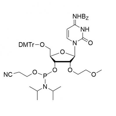 CAS    251647-54-8       	N4-Benzoyl-5'-O-DMT-2'-O-methyl-5-methylcytidine 3'-CE phosphoramidite