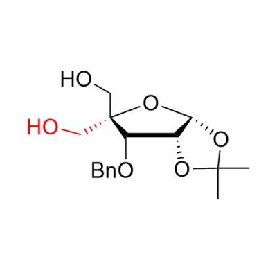 CAS    63593-03-3      	3-O-BENZYL-4-(HYDROXYMETHYL-1,2-O-ISOPROPYLIDENE)-ALPHA-D-ERYTHROPENTOFURANOSE