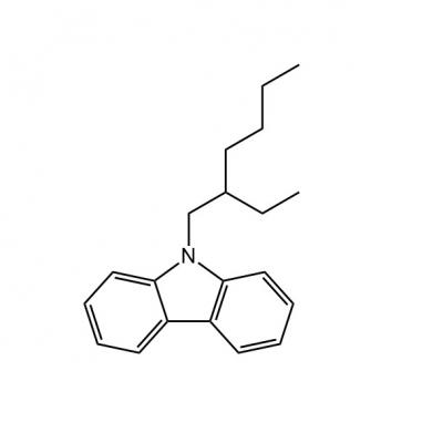 CAS    187148-77-2     	9-(2-ETHYLHEXYL)CARBAZOLE 97