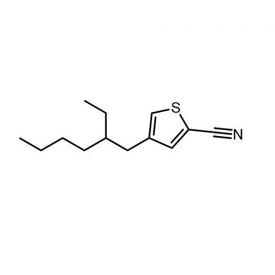 CAS    1260224-07-4   2-Thiophenecarbonitrile, 4-(2-ethylhexyl)-