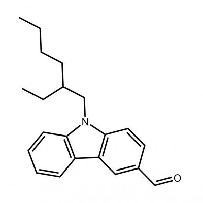 CAS     287978-28-3     	9H-Carbazole-3-carboxaldehyde, 9-(2-ethylhexyl)-