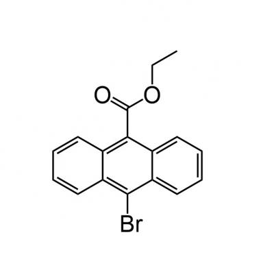 CAS   1089318-91-1     	9-Anthracenecarboxylic acid, 10-broMo-, ethyl ester