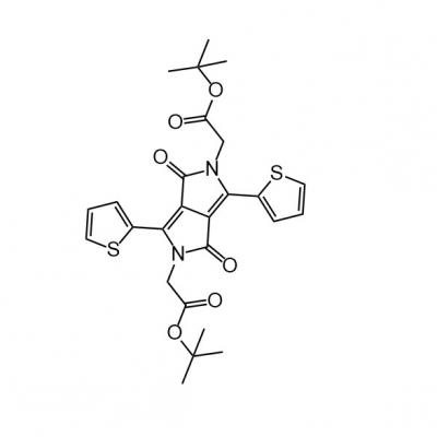 CAS     1669409-50-0     	Di-tert-butyl 2,2'-(1,4-dioxo-3,6-di(thiophen-2-yl)pyrrolo[3,4-c]pyrrole-2,5(1H,4H)-diyl)diacetate