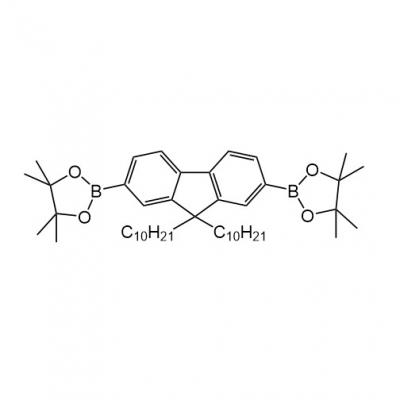 CAS    711026-06-1     2,2'-(9,9-Didecyl-9H-fluorene-2,7-diyl)bis[4,4,5,5-tetramethyl-1,3,2-dioxaborolane