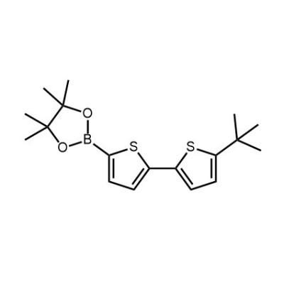 CAS    2680568-06-1     	IN1636, 2-(5'-(tert-butyl)-[2,2'-bithiophen]-5-yl)-4,4,5,5-tetramethyl-1,3,2-dioxaborolane