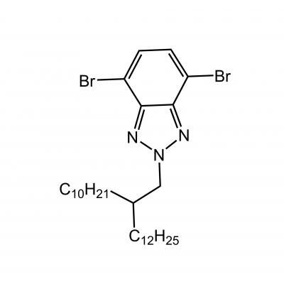 CAS    1655486-57-9      2H-Benzotriazole, 4,7-dibromo-2-(2-decyltetradecyl)-