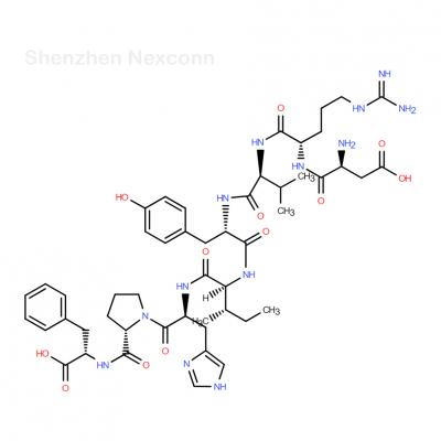 CAS   4474-91-3      	ANGIOTENSIN II, HUMAN