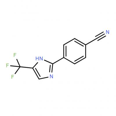 CAS   33469-11-3   	Benzonitrile, 4-[5-(trifluoroMethyl)-1H-iMidazol-2-yl]-