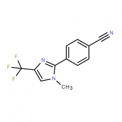 CAS   98298-45-4    	Benzonitrile, 4-[1-methyl-4-(trifluoromethyl)-1H-imidazol-2-yl]-