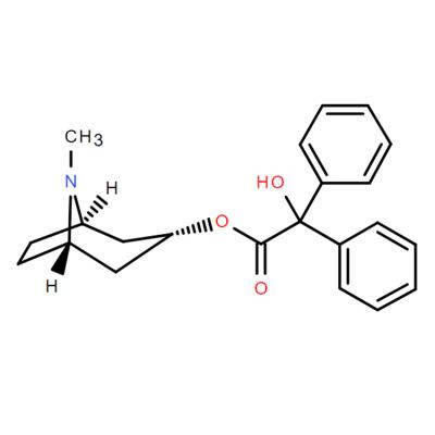 CAS    3736-36-5   	Tropine benzilate