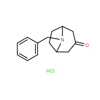 CAS    83393-23-1  	8-(Phenylmethyl)-8-azabicyclo[3.2.1]octan-3-one hydrochloride