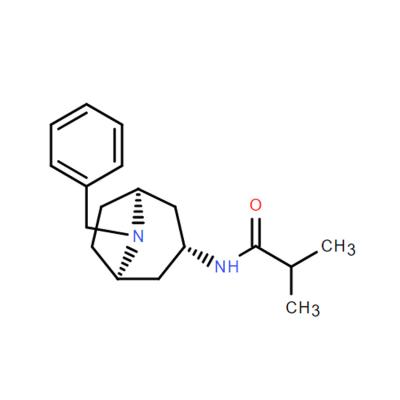 CAS    376348-67-3   	N-(8-Benzyl-8-azabicyclo[3.2.1]oct-3-yl-exo)-2-methylpropanamide