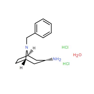 CAS    612483-03-1   3-AMINO-8-BENZYL-8-AZABICYCLO[3.2.1]OCTANE DIHYDROCHLORIDE MONOHYDRATE (3-ENDO)-