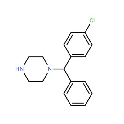 CAS   303-26-4   	1-(4-Chlorobenzhydryl)piperazine