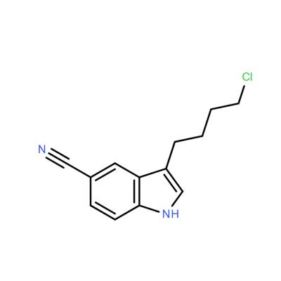 CAS   143612-79-7   	3-(4-Chlorbutyl)-1H-indol-5-carbonitril