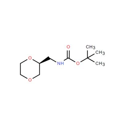 CAS   1569298-20-9   Carbamic acid, N-[(2S)-1,4-dioxan-2-ylmethyl]-, 1,1-dimethylethyl ester