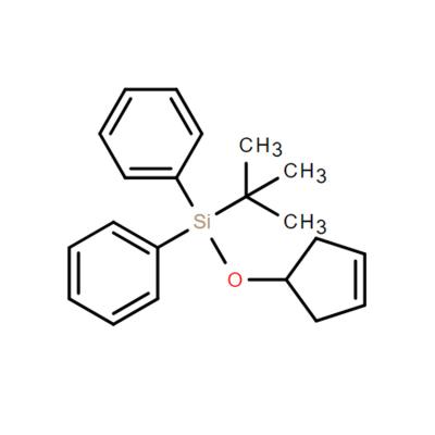 CAS   182801-94-1   (tert-butyl)(cyclopent-3-enyloxy)diphenylsilane
