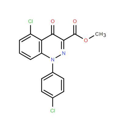 CAS   146743-26-2   	methyl 5-chloro-1-(4-chlorophenyl)-4-oxo-1,4-dihydrocinnoline-3-carboxylate(WXC04292)