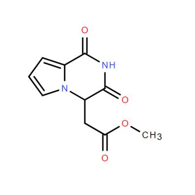 CAS   1059195-96-8   Methyl 2-(1,3-Dioxo-1,2,3,4-Tetrahydropyrrolo[1,2-A]Pyrazin-4-Yl)Acetate
