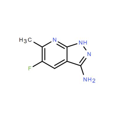 CAS   1426309-25-2   5-fluoro-6-methyl-1H-pyrazolo[3,4-b]pyridin-3-amine