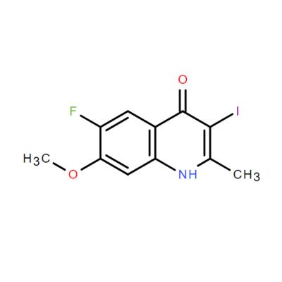 CAS   1599467-53-4   4(1H)-Quinolinone, 6-fluoro-3-iodo-7-methoxy-2-methyl-