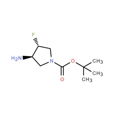 CAS   1441392-27-3   tert-butyl (3R,4R)-3-amino-4-fluoropyrrolidine-1-carboxylate