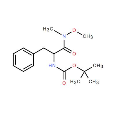 CAS   184711-70-4    tert-butyl (1-(methoxy(methyl)amino)-1-oxo-3-phenylpropan-2-yl)carbamate(WX191481)