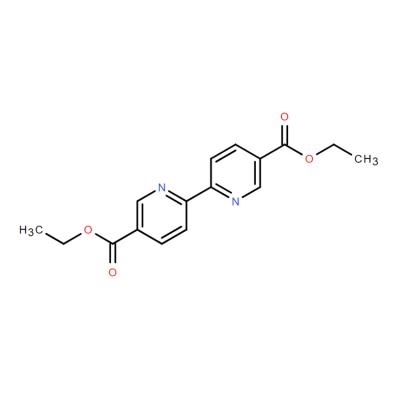 CAS   1762-46-5    diethyl 2,2'-bipyridine-5,5'-dicarboxylate