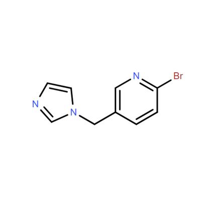 CAS    1019780-48-3    5-((1H-imidazol-1-yl)methyl)-2-bromopyridine