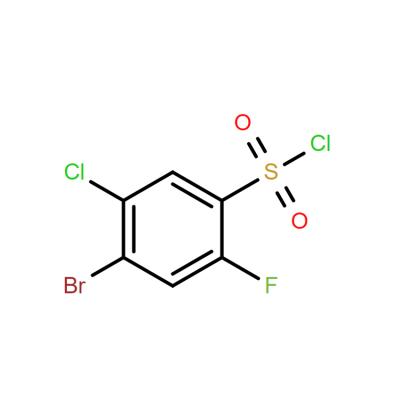 CAS  1208075-41-5    4-BroMo-5-chloro-2-fluorobenzene-1-sulfonyl chloride