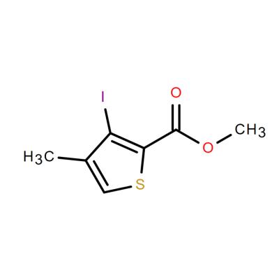 CAS    845878-92-4    	METHYL 3-IODO-4-METHYLTHIOPHENE-2-CARBOXYLATE