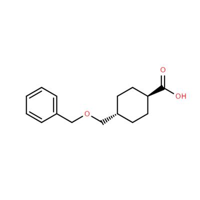 CAS 2304449-48-5     Cyclohexanecarboxylic acid, 4-[(phenylmethoxy)methyl]-, trans-