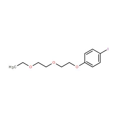 CAS    2305345-75-7   Benzene, 1-[2-(2-ethoxyethoxy)ethoxy]-4-iodo-
