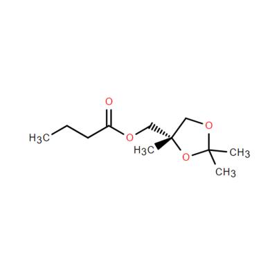 CAS   149563-84-8    Butanoic acid, [(4S)-2,2,4-trimethyl-1,3-dioxolan-4-yl]methyl ester