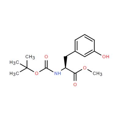 CAS  900800-02-4    (S)-2-(BOC-AMINO)-3-(3-HYDROXYPHENYL)PROPIONIC ACID METHYL ESTER