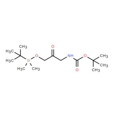 CAS  184429-84-3   Tert-Butyl N-(3-[(Tert-Butyldimethylsilyl)Oxy]-2-Oxopropyl)Carbamate