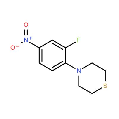 CAS  168828-70-4     4-(2-Fluoro-4-Nitrophenyl)Thiomorpholine