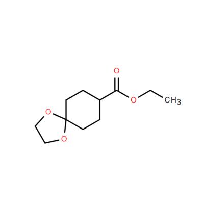 CAS  1489-97-0     ethyl 1,4-dioxaspiro[4.5]decane-8-carboxylate