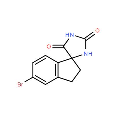 CAS    553680-99-2     5-BROMO-2,3-DIHYDROSPIRO[IMIDAZOLIDINE-4,1-INDENE]-2,5-DIONE