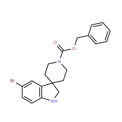 CAS   438192-14-4     benzyl 5-broMospiro[indoline-3,4'-piperidine]-1'-carboxylate